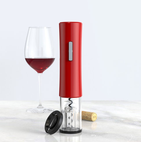 Electric Corkscrew with Foil Cutter for Effortless Wine Opening