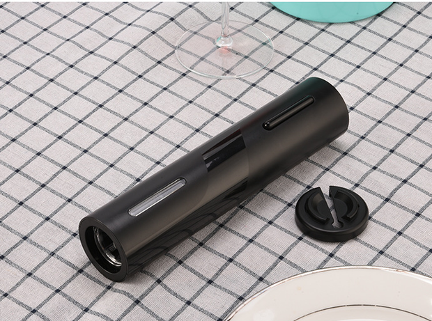 Electric Corkscrew with Foil Cutter for Effortless Wine Opening