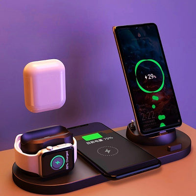 Multi-Device Charger for iPhone, Apple Watch, AirPods, and More